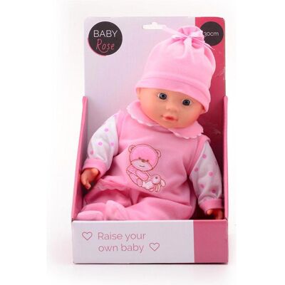 Baby Rose Poupée Jouet Rose 30cm - Poupée - Publicité Baby Rose Poupée Jouet Rose 30cm - Poupée - Publicité