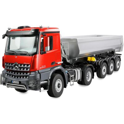 Amewi Lastwagen Mercedes-Benz Arocs Sattelzug 1:14 RTR Rot (RTR Prêt à fonctionner) - Publicité Amewi Lastwagen Mercedes-Benz Arocs Sattelzug 1:14 RTR Rot (RTR Prêt à fonctionner) - Publicité