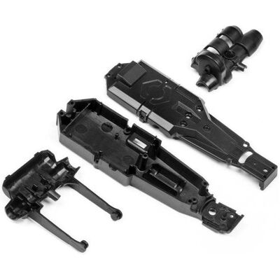 HPI Q32 - Châssis principal/essieu arrière - Publicité HPI Q32 - Châssis principal/essieu arrière - Publicité