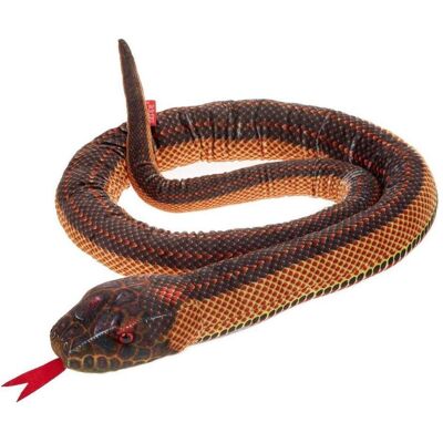 Talisman Serpent Beppe - Marron 180cm Peluche - Type de produit - Publicité Talisman Serpent Beppe - Marron 180cm Peluche - Type de produit - Publicité
