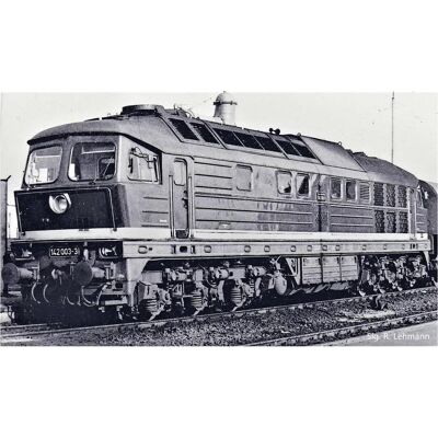 Locomotive diesel Piko BR 142 - Échelle H0, PluX22 - Publicité Locomotive diesel Piko BR 142 - Échelle H0, PluX22 - Publicité
