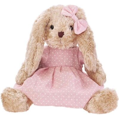 Beppe Rosalie Hase in einem rosa Kleid 30cm (30 cm) - Publicité Beppe Rosalie Hase in einem rosa Kleid 30cm (30 cm) - Publicité