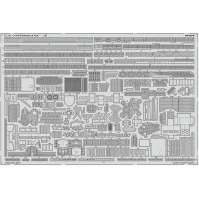 Kit de Modèle Eduard USS Enterprise CVN-65 - 1:350 - Publicité Kit de Modèle Eduard USS Enterprise CVN-65 - 1:350 - Publicité