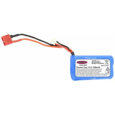 Batterie Lithium-Ion Jamara 7,4V 1500mAh pour Modèles RC - Publicité Batterie Lithium-Ion Jamara 7,4V 1500mAh pour Modèles RC - Publicité