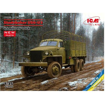 ICM Studebaker US6-U3 - Camion militaire - Collection WWII - Publicité ICM Studebaker US6-U3 - Camion militaire - Collection WWII - Publicité
