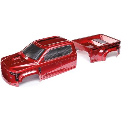 Arrma BIG ROCK 6S BLX Painted Decaled Trimmed Body Rouge - Publicité Arrma BIG ROCK 6S BLX Painted Decaled Trimmed Body Rouge - Publicité