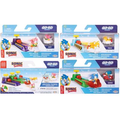 Figurines Sonic l’Hedgehog de Jakks Pacific - Ensemble de Véhicules Classiques - Publicité Figurines Sonic l’Hedgehog de Jakks Pacific - Ensemble de Véhicules Classiques - Publicité