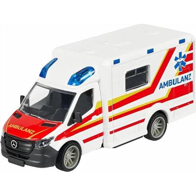 Majorette Mercedes-Benz Sprinter Ambulance - Publicité Majorette Mercedes-Benz Sprinter Ambulance - Publicité
