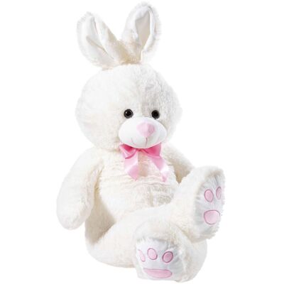 HEUNEC Lapin XL 100 cm - Peluche géante - Publicité HEUNEC Lapin XL 100 cm - Peluche géante - Publicité