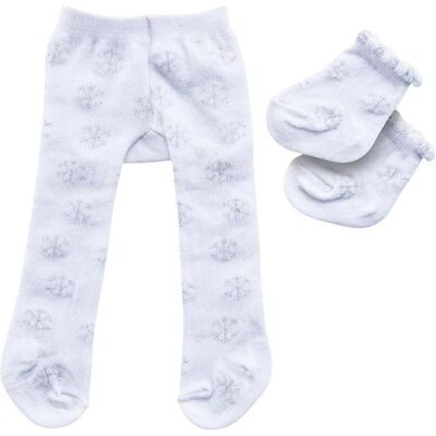 Collants et chaussettes Heless pour poupée - Flocons de neige, 28-35cm Multi couleurs - Publicité Collants et chaussettes Heless pour poupée - Flocons de neige, 28-35cm Multi couleurs - Publicité