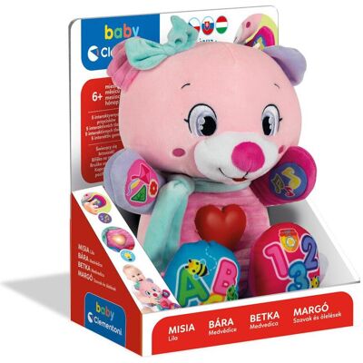 Clementoni - Ourson en peluche interactif Betta - Jouet éducatif - Publicité Clementoni - Ourson en peluche interactif Betta - Jouet éducatif - Publicité