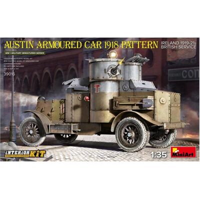 Mini Art Voiture blindée Austin 1918 - Maquette militaire - Publicité Mini Art Voiture blindée Austin 1918 - Maquette militaire - Publicité