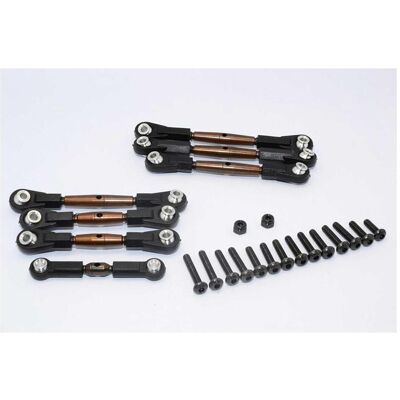 GPM Federstahl Spurstangen mit Kugelpfannen Set (7 Stk.) Tamiya TT02B - Publicité GPM Federstahl Spurstangen mit Kugelpfannen Set (7 Stk.) Tamiya TT02B - Publicité