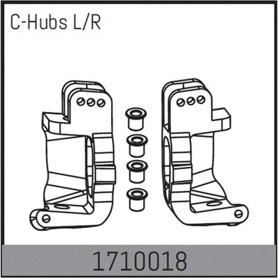 Absima C-Hubs L/R - Publicité Absima C-Hubs L/R - Publicité