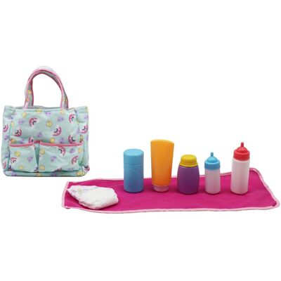 Happy Friend - Sac à langer - Accessoires pour poupées - Publicité Happy Friend - Sac à langer - Accessoires pour poupées - Publicité
