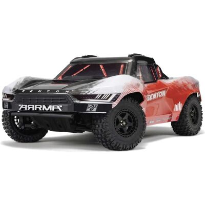 Arrma SENTON 223S BLX Brushless 1/10 4x4 Short Course Truck RTR mit DSC, rot (RTR Prêt à fonctionner) - Publicité Arrma SENTON 223S BLX Brushless 1/10 4x4 Short Course Truck RTR mit DSC, rot (RTR Prêt à fonctionner) - Publicité