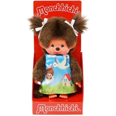 Bandai Fillette avec robe cigogne (20 cm) - Publicité Bandai Fillette avec robe cigogne (20 cm) - Publicité