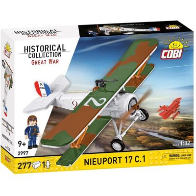 Cobi COBI-2997 - 275 PCS HC GREAT WAR 2997 NIEUPORT 17C.1 110HP - Publicité Cobi COBI-2997 - 275 PCS HC GREAT WAR 2997 NIEUPORT 17C.1 110HP - Publicité
