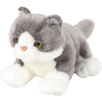 Beppe Le mascotte du chat se trouve dans un gris 30 cm (30 cm) - Publicité Beppe Le mascotte du chat se trouve dans un gris 30 cm (30 cm) - Publicité