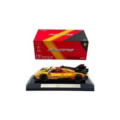 Bburago 1/43 FERRARI RACING 499P LMH 2024 #83 - Publicité Bburago 1/43 FERRARI RACING 499P LMH 2024 #83 - Publicité