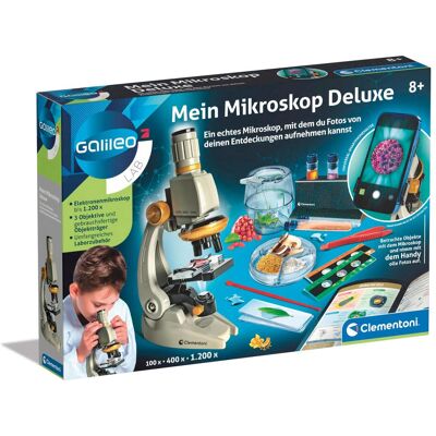 Clementoni Mon microscope Deluxe FR - Publicité Clementoni Mon microscope Deluxe FR - Publicité