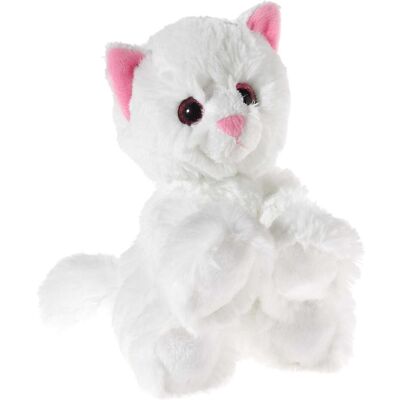 Heunec Friends4ever Glitter Kitty - Bébé Chat en Peluche Blanc 20cm - Peluche - Publicité Heunec Friends4ever Glitter Kitty - Bébé Chat en Peluche Blanc 20cm - Peluche - Publicité