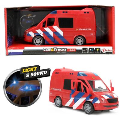 Camion de Pompiers Toi-Toys - Lumières et Sons Réalistes - Publicité Camion de Pompiers Toi-Toys - Lumières et Sons Réalistes - Publicité