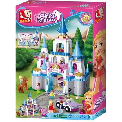 Sluban Blocks Girls Dream Castle 815 PC - Publicité Sluban Blocks Girls Dream Castle 815 PC - Publicité