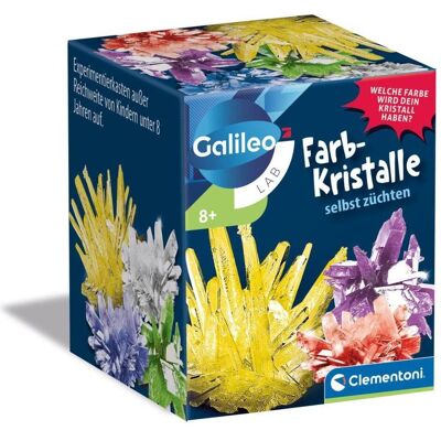 Clementoni Mini-Set - Farb-Kristalle selbst züchten - Publicité Clementoni Mini-Set - Farb-Kristalle selbst züchten - Publicité