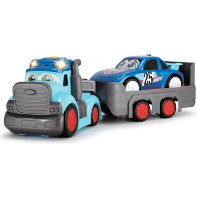 Véhicule de jeu Dickie Toys 204119002 - Transporteur avec voiture - Publicité Véhicule de jeu Dickie Toys 204119002 - Transporteur avec voiture - Publicité