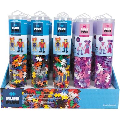 Plus-Plus Tube Basic Glitzer - Ensemble de construction créatif - Publicité Plus-Plus Tube Basic Glitzer - Ensemble de construction créatif - Publicité
