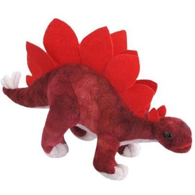 Beppe Red plush Stegosaurus, 30 cm (30 cm) - Publicité Beppe Red plush Stegosaurus, 30 cm (30 cm) - Publicité