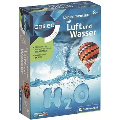 Clementoni Experimentiere mit Luft und Wasser - Publicité Clementoni Experimentiere mit Luft und Wasser - Publicité