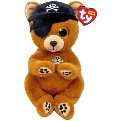 Ty Beanie Babies Bellies Ourson Pirate 15cm (15 cm) - Publicité Ty Beanie Babies Bellies Ourson Pirate 15cm (15 cm) - Publicité