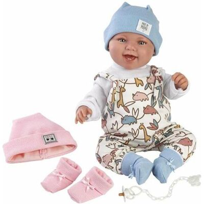 Poupée bébé Llorens Talo Tala 44 cm - Poupée réaliste en tissu et sons - Publicité Poupée bébé Llorens Talo Tala 44 cm - Poupée réaliste en tissu et sons - Publicité