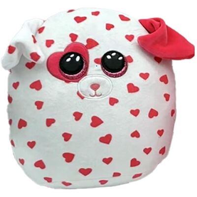 Ty Squish a Boo Valentine Beau chien 20cm - Publicité Ty Squish a Boo Valentine Beau chien 20cm - Publicité