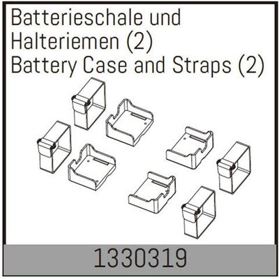 Absima Battery Case and Straps (2) - Publicité Absima Battery Case and Straps (2) - Publicité