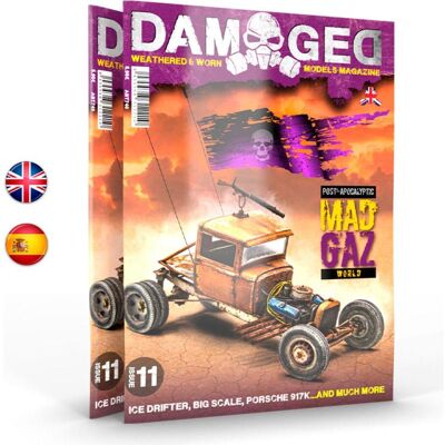 AK Interactive DAMAGED, Worn and Weathered Models Magazine - 11 (Espagnol) - Publicité AK Interactive DAMAGED, Worn and Weathered Models Magazine - 11 (Espagnol) - Publicité