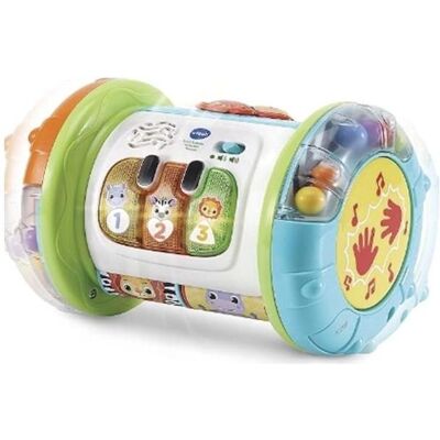 VTech 2en1 - tambour de découverte roulant - Jouet musical - Publicité VTech 2en1 - tambour de découverte roulant - Jouet musical - Publicité