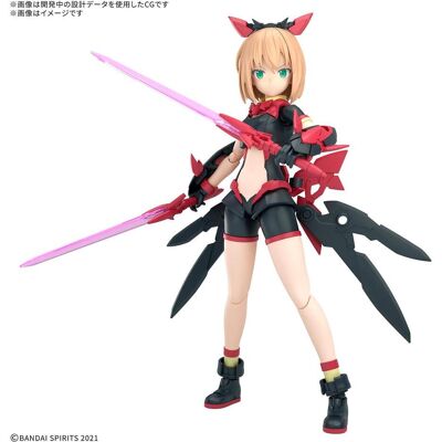 Bandai 30 Minutes Sisters - Tiasha (Dahlia Wear) - Publicité Bandai 30 Minutes Sisters - Tiasha (Dahlia Wear) - Publicité