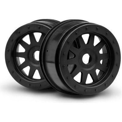 HPI Super 5SC TR-10 GLUE-LOCK WHEEL BLACK (120x60mm/2pcs) - Publicité HPI Super 5SC TR-10 GLUE-LOCK WHEEL BLACK (120x60mm/2pcs) - Publicité