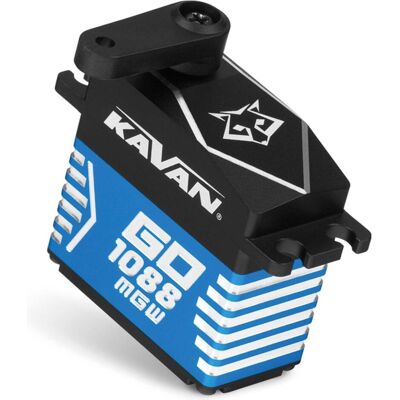 Kavan GO-1088MGW (0.125s/60°, 74kg.cm) Brushless Servo - Publicité Kavan GO-1088MGW (0.125s/60°, 74kg.cm) Brushless Servo - Publicité