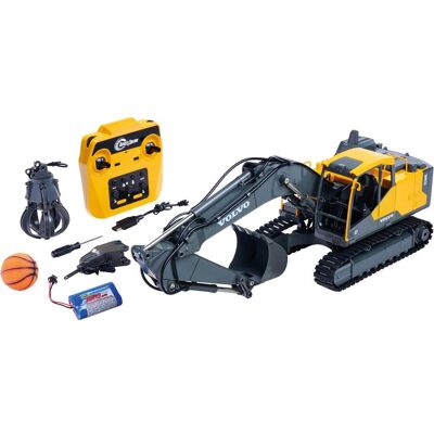 Carson 1:16 Metall Raupenbag.Volvo EC160E 100% (RTR Prêt à fonctionner) - Publicité Carson 1:16 Metall Raupenbag.Volvo EC160E 100% (RTR Prêt à fonctionner) - Publicité