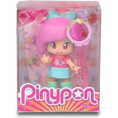 FAMOSA Pinypon Cheveux Rose - Figurines - Publicité FAMOSA Pinypon Cheveux Rose - Figurines - Publicité