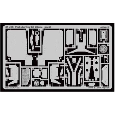 Accessoires Eduard Flakvierling 38 1:35 - Modèles Militaires - Publicité Accessoires Eduard Flakvierling 38 1:35 - Modèles Militaires - Publicité