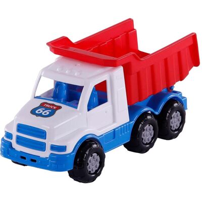 Cavallino Toys Torpedo Kiepvrachtwagen - Multi couleurs - 26,5cm - Camion Jouet - Publicité Cavallino Toys Torpedo Kiepvrachtwagen - Multi couleurs - 26,5cm - Camion Jouet - Publicité