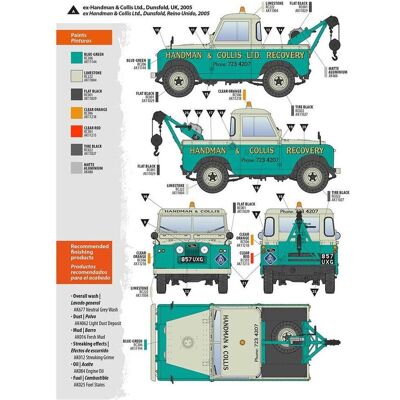 AK Interactive Land Rover 88 Series IIA -Crane / Tow Truck 1/35 - Publicité AK Interactive Land Rover 88 Series IIA -Crane / Tow Truck 1/35 - Publicité