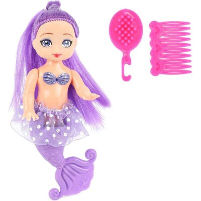 Poupée Sirène Toi-Toys - 12cm, Couleurs Vives & Queue Flexible - Publicité Poupée Sirène Toi-Toys - 12cm, Couleurs Vives & Queue Flexible - Publicité