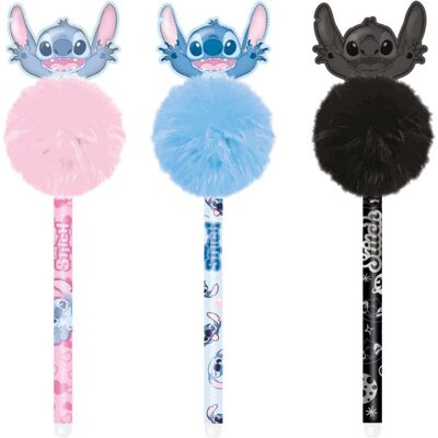 Stitch, Stylo, CoolPack radierbarer Gelschreiber Disney fluffy 3fach sortiert - Publicité Stitch, Stylo, CoolPack radierbarer Gelschreiber Disney fluffy 3fach sortiert - Publicité