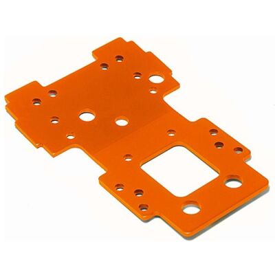 Plaque de cloison inférieure HPI - Orange - 2,5mm - Pièce RC - Publicité Plaque de cloison inférieure HPI - Orange - 2,5mm - Pièce RC - Publicité